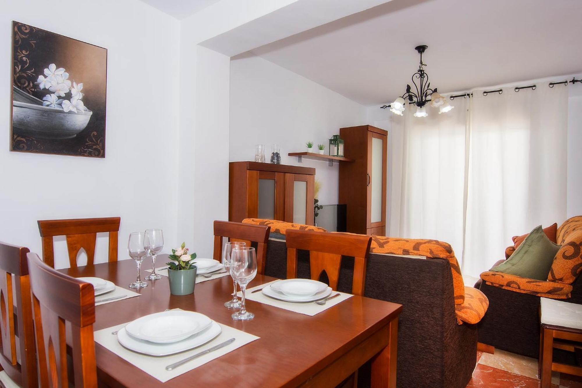 קרבונראס Apartamentos Sol Andaluz מראה חיצוני תמונה