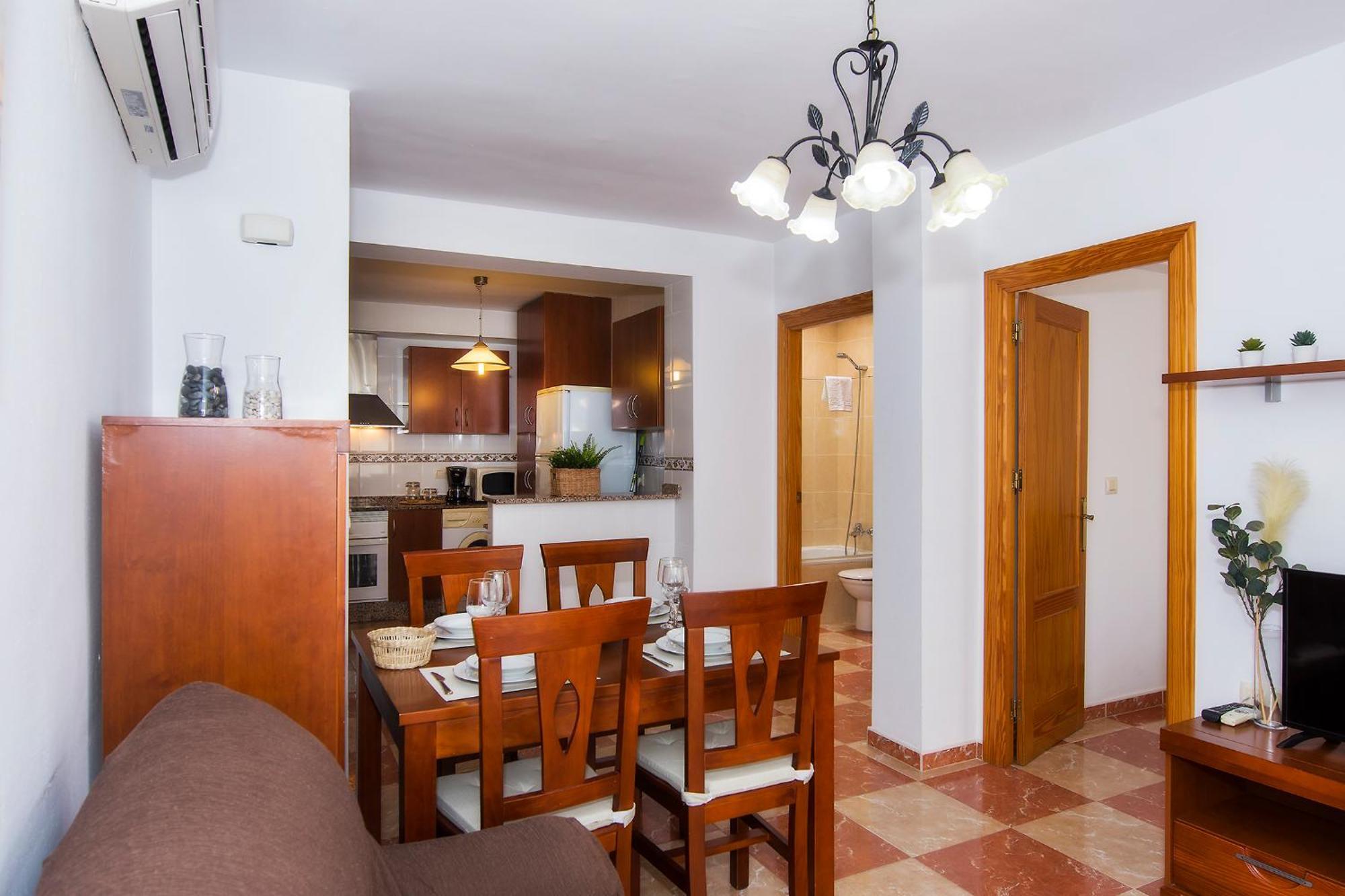 קרבונראס Apartamentos Sol Andaluz מראה חיצוני תמונה